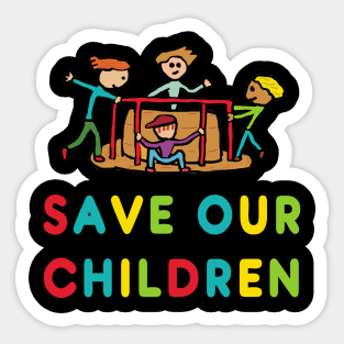 Save Our Children Sticker